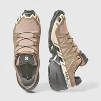Salomon Mens Speedcross 6 Shoes in Natural/Black/Almond Milk