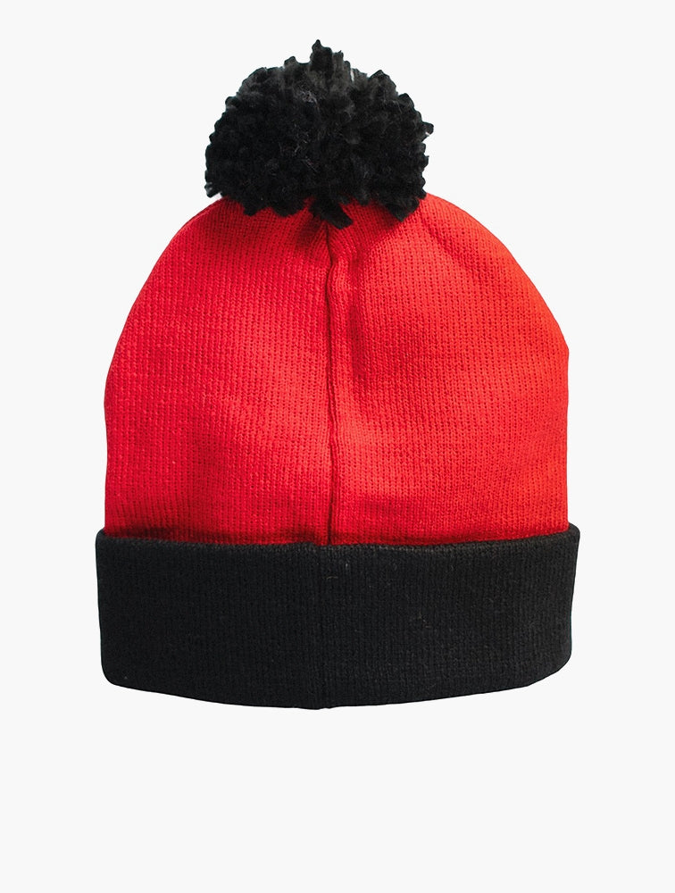 Character Group Boys Spiderman One Up Beanie In Red/Black