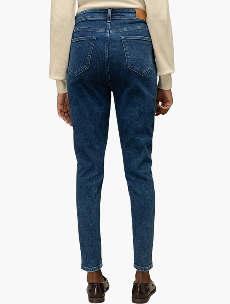 Polo Womens Cally High Waist Skinny Jeans In Blue