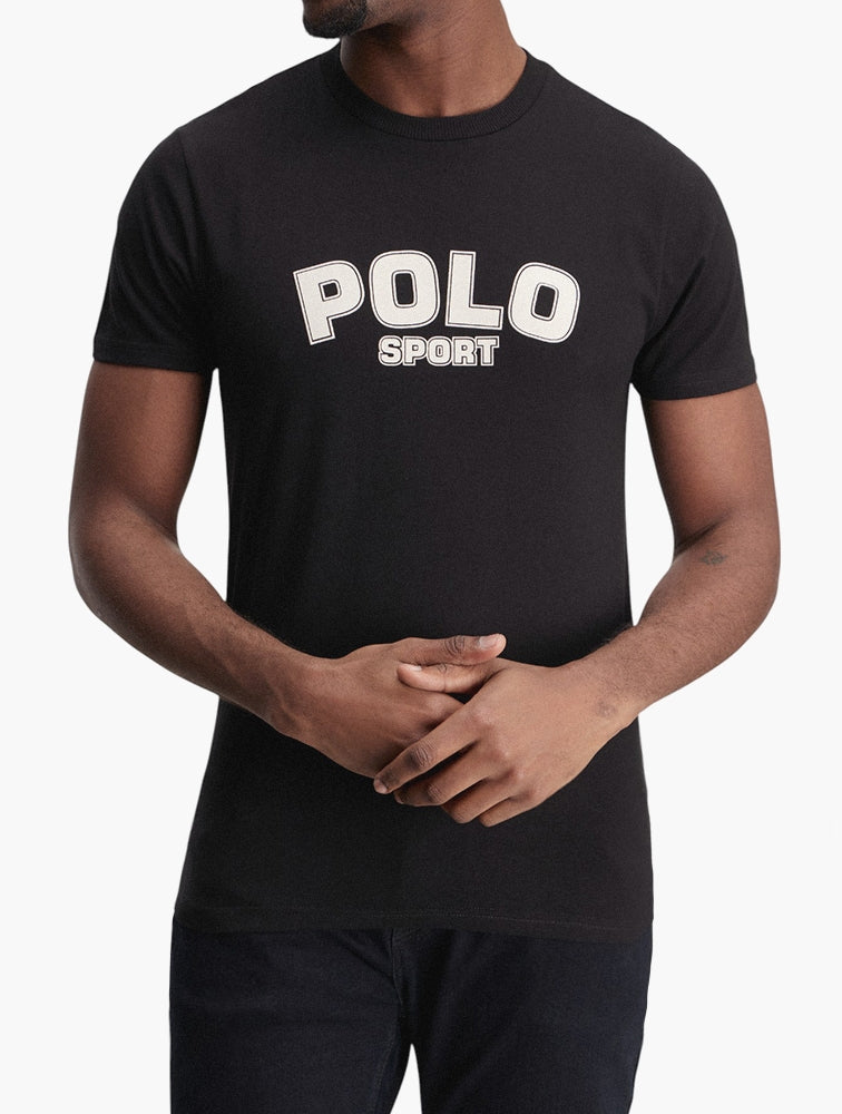 Polo Mens Sport Logo T-Shirt In Black