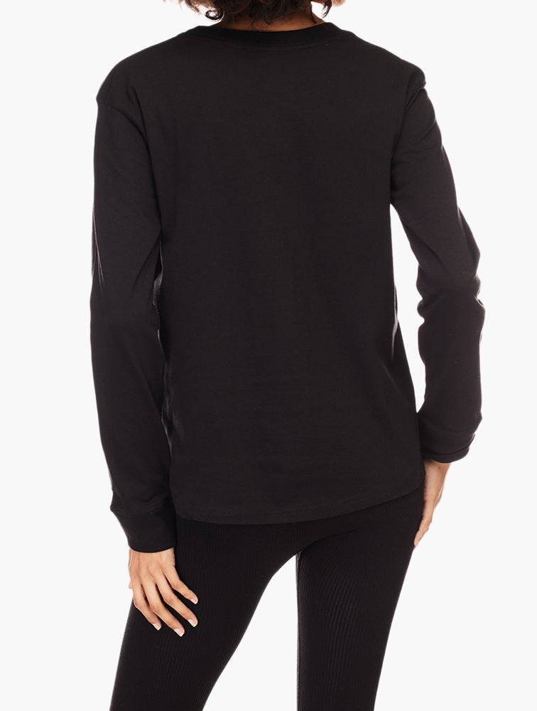 Salomon Women's Willow Long Sleeves T-Shirt in Black