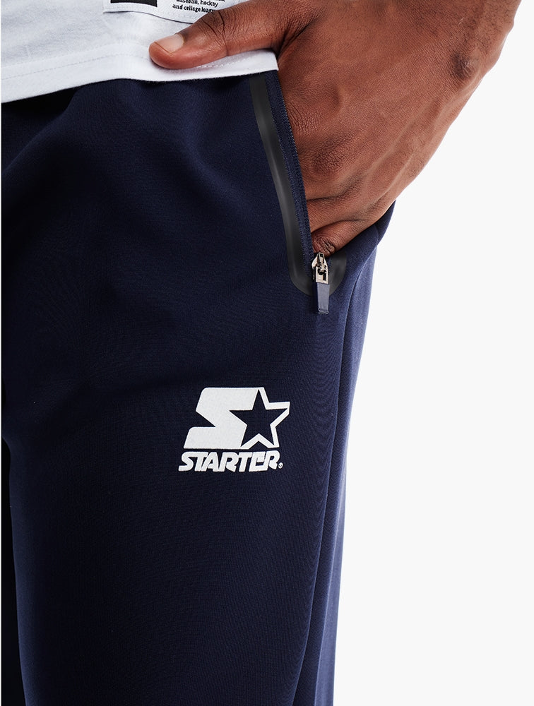 Starter Mens Techno Pants In Navy
