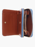 Pierre Cardin Agnes Small Zip Around Purse In Denim