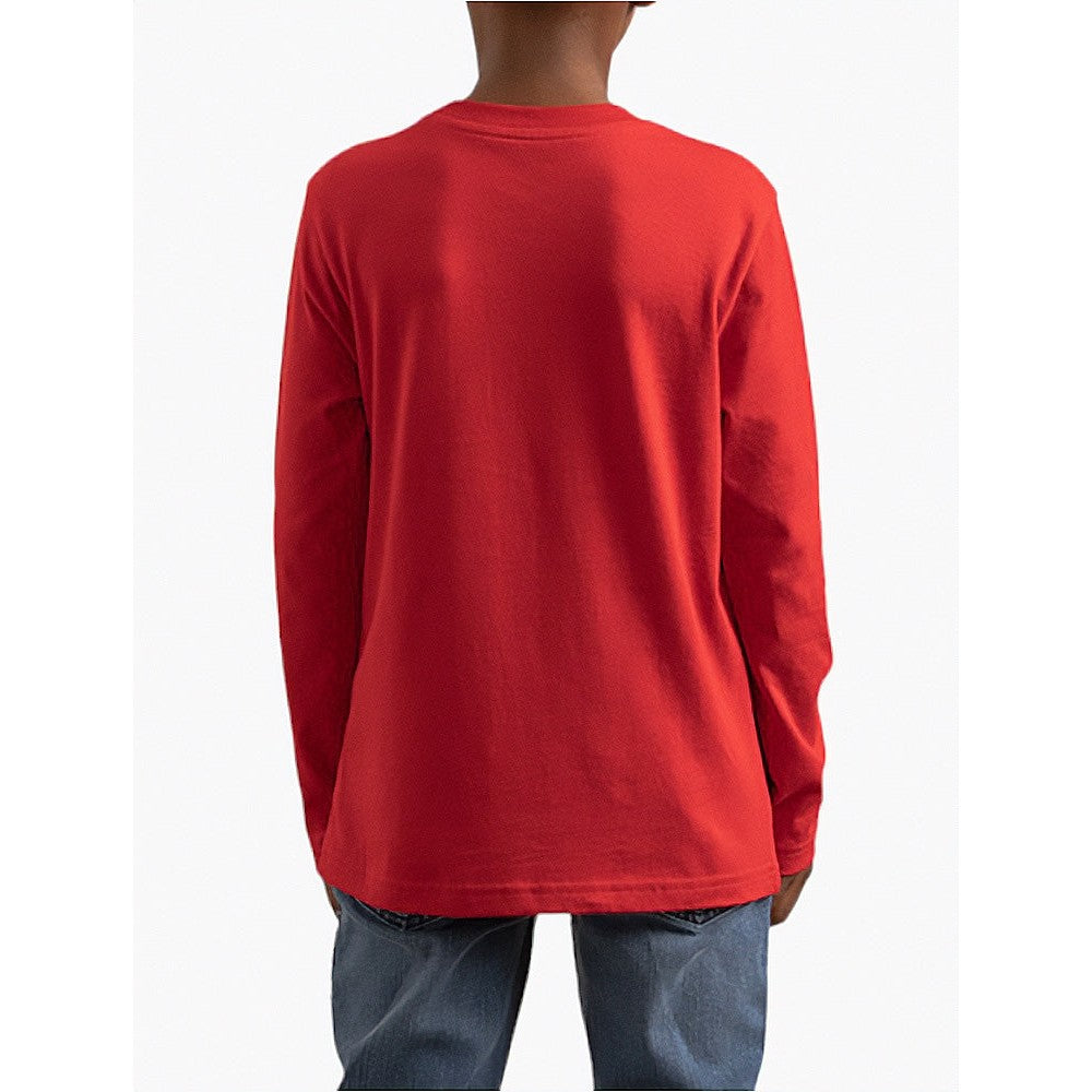 Polo Boys Long Sleeves Ashton T-Shirt In Red