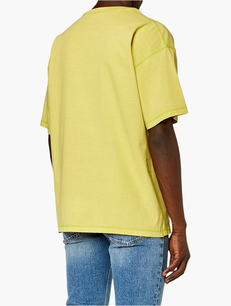 Diesel Mens M-T-Boxt-N12 T-Shirt In Lemon