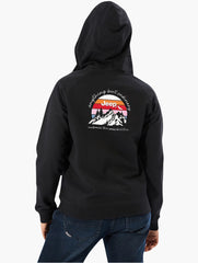 Jeep Womens Zip Through Hoodie In Black