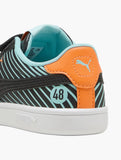 Puma Boys Smash 3.0 Poised 2 Race V Shoes In Black Multi