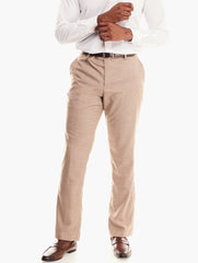 Polo 0043172 Mens Stone Cross Hatch Trouser  Stone