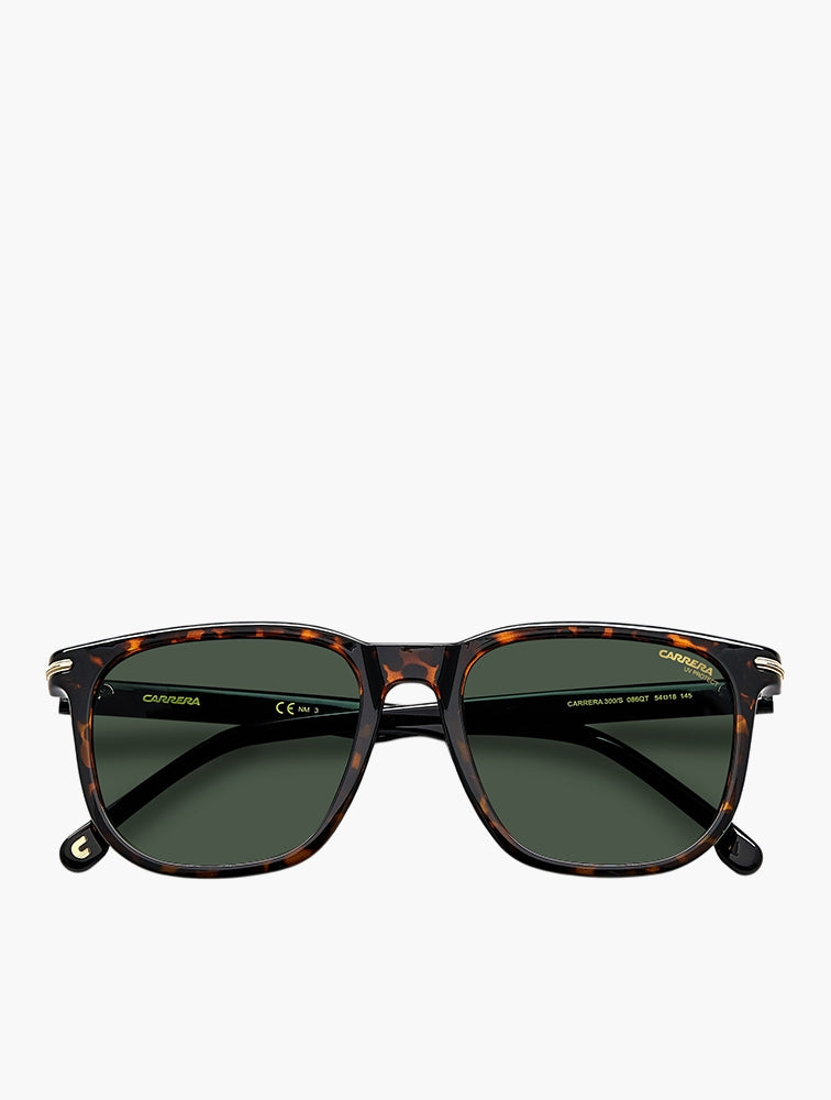 Marc Jacobs Tortoise Frame Sunglasses In Brown