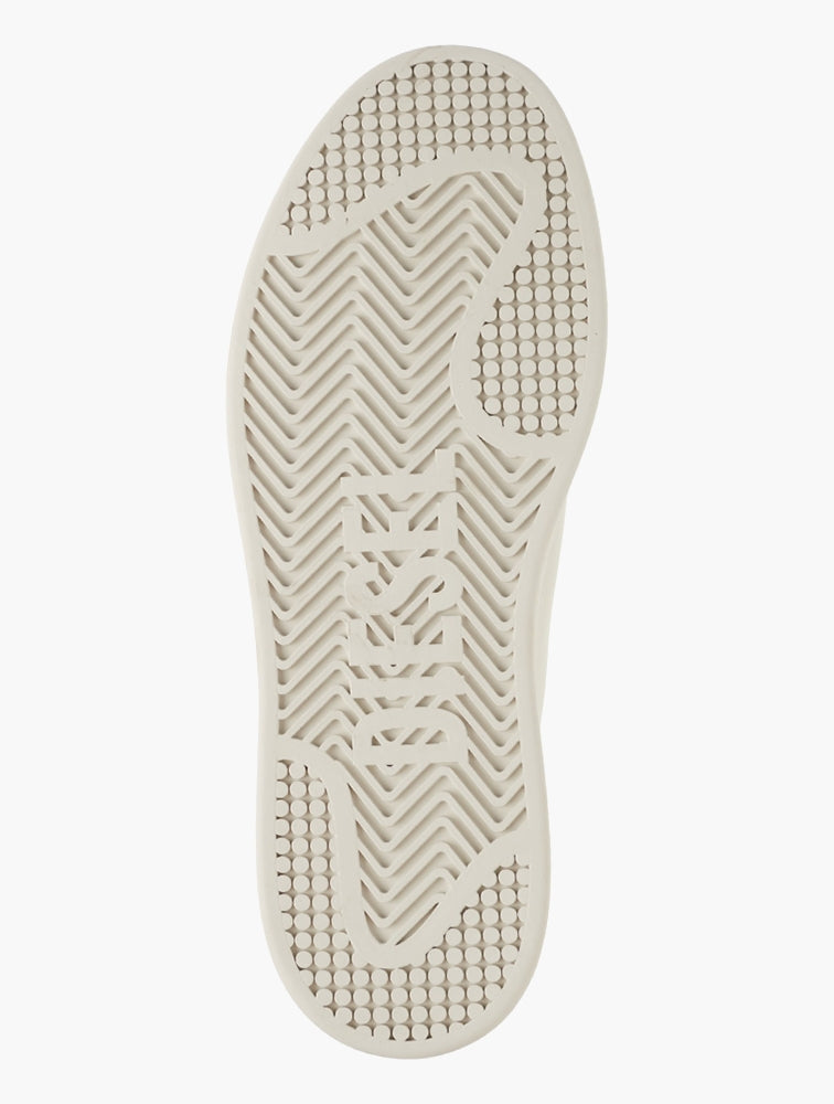 Diesel Mens S-Athene Low Sneakers In White Onyx