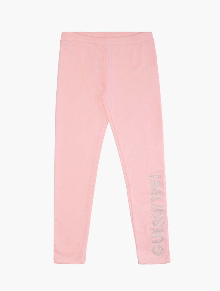 Guess Girls Active Pants In Pink