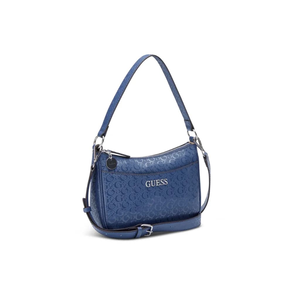 Guess Womens Granby Mini Crossbody Bag In Blue