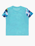 Anta Boys Outdoor T-Shirt In Blue Multi