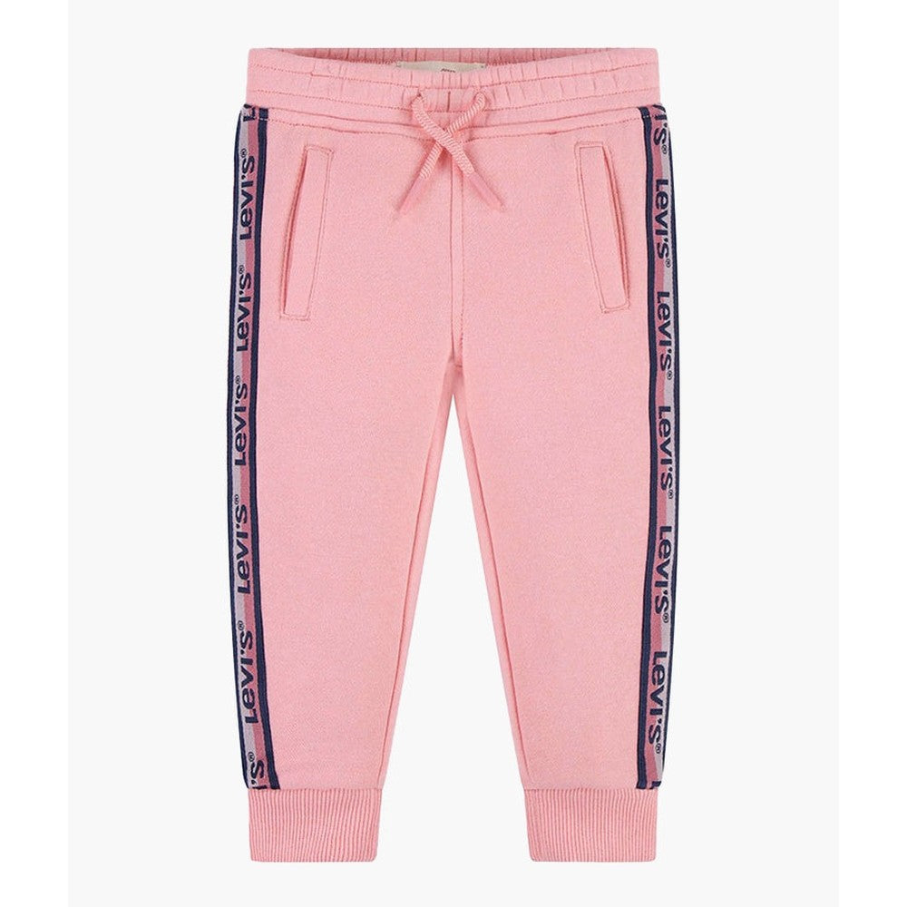 Levis Girls Jogger Pants With Taping In Pink Icing