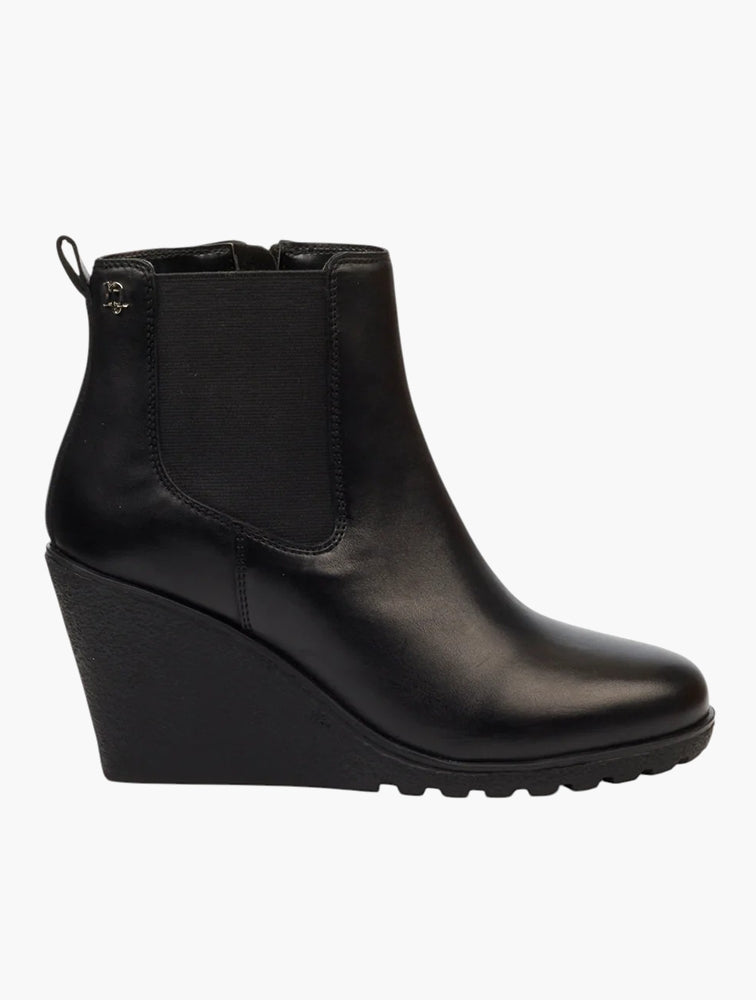 Nicci Tyler Ladies Wylde 2 Leather Boots In Black