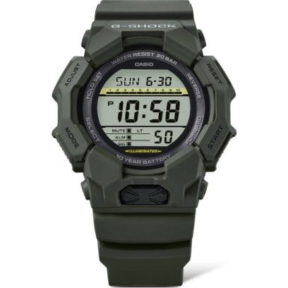 Casio Mens G-Shock Digital Watch In Green