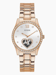 Guess Be Loved Rose Gold Bracelet watch