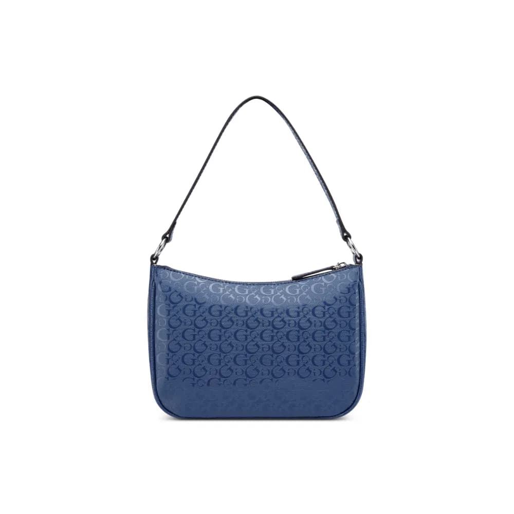 Guess Womens Granby Mini Crossbody Bag In Blue