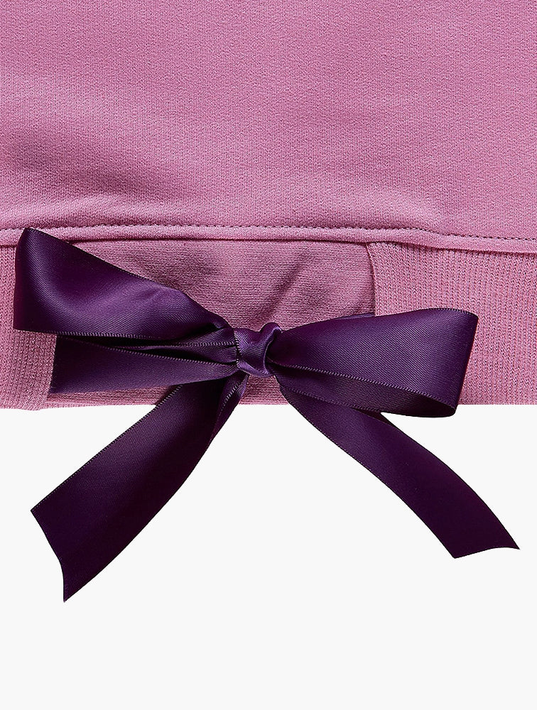 Jeep Kids Crew Neck Fleece Top In Pink