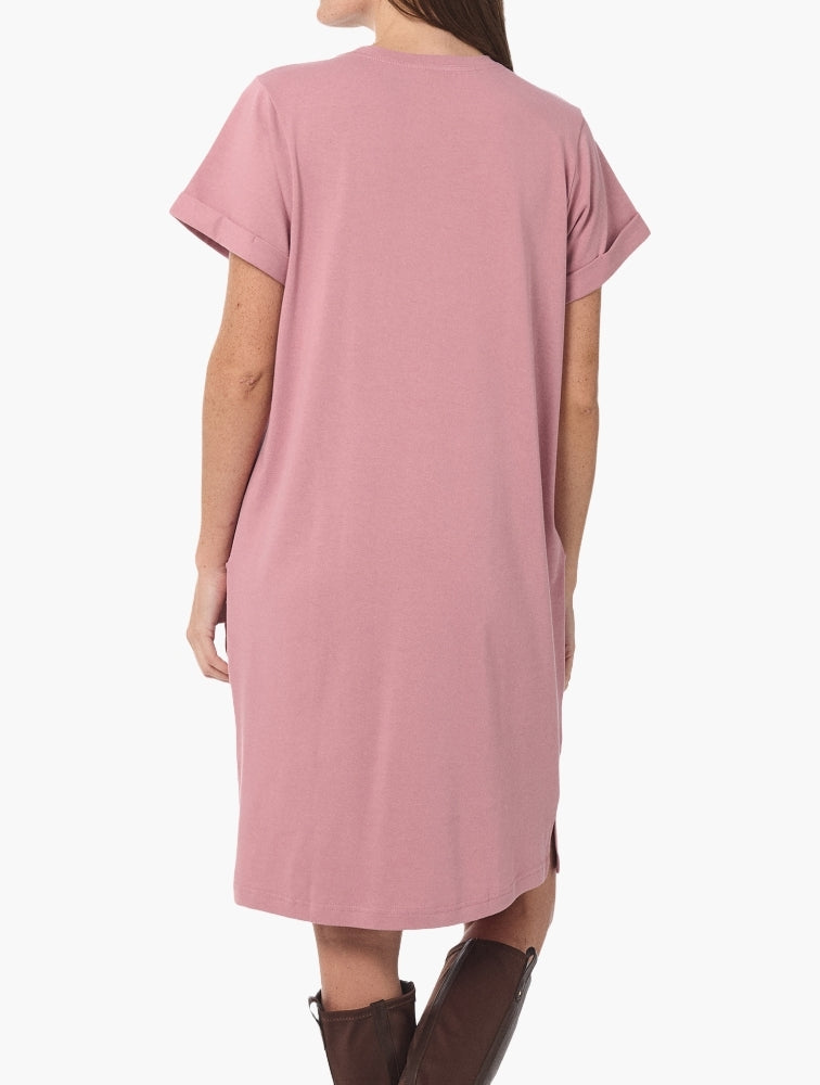 Jeep Womens City Lite Dress In Pink