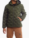 Jeep Hero Puffer Jacket in Olive
