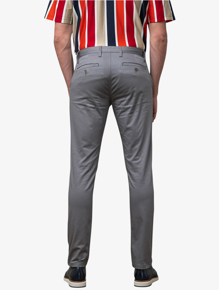 Polo Mens Essential Slim Leg Chino Grey