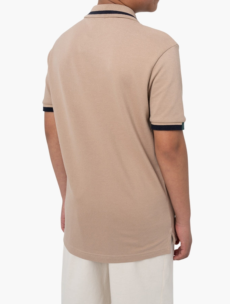 Polo Boys Donovan Tennis Golfer In Taupe