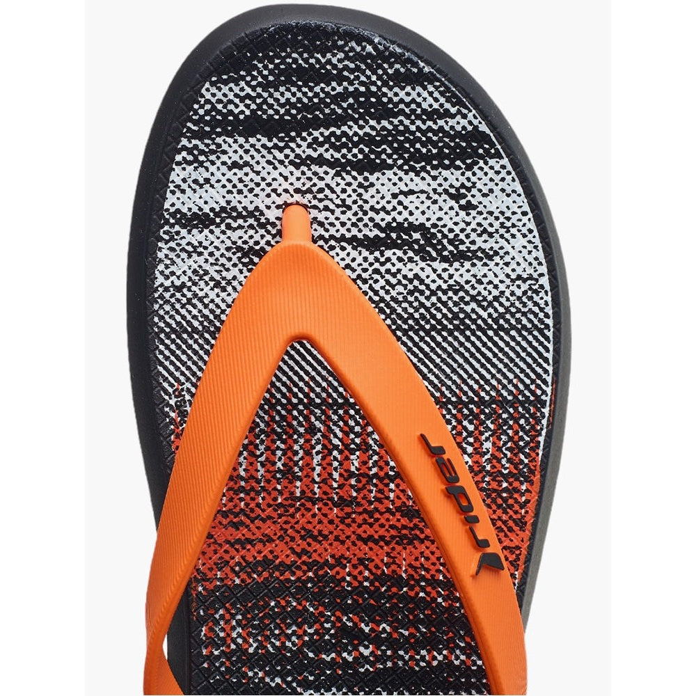 Rider Boys R1 Play Inf Sandals In Black/Orange