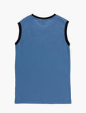 Polo Boys Usher Colour Blocked Vest In Blue
