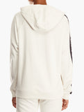 Polo Women's Sport Long Sleeves Hoodie In Ecru