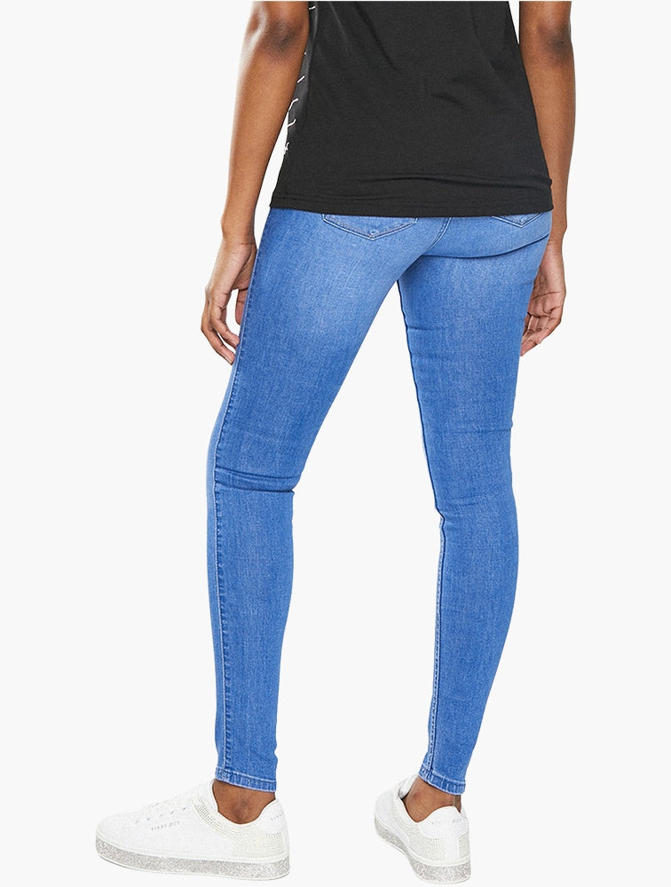 Sissyboy Ladies Axel Bumbooster Skinny Jeans In Blue