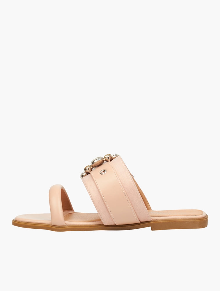 Miss Black Ladies Syrup 4 Sandals In Pink