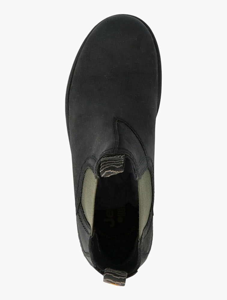 Jeep Mens Black/Olive Quad Boots