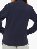 Jeep Womens Zip Through Polar Fleece Jacket In Navy