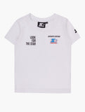 Starter Boys Look For the Star 2 Piece Set In White & Grey