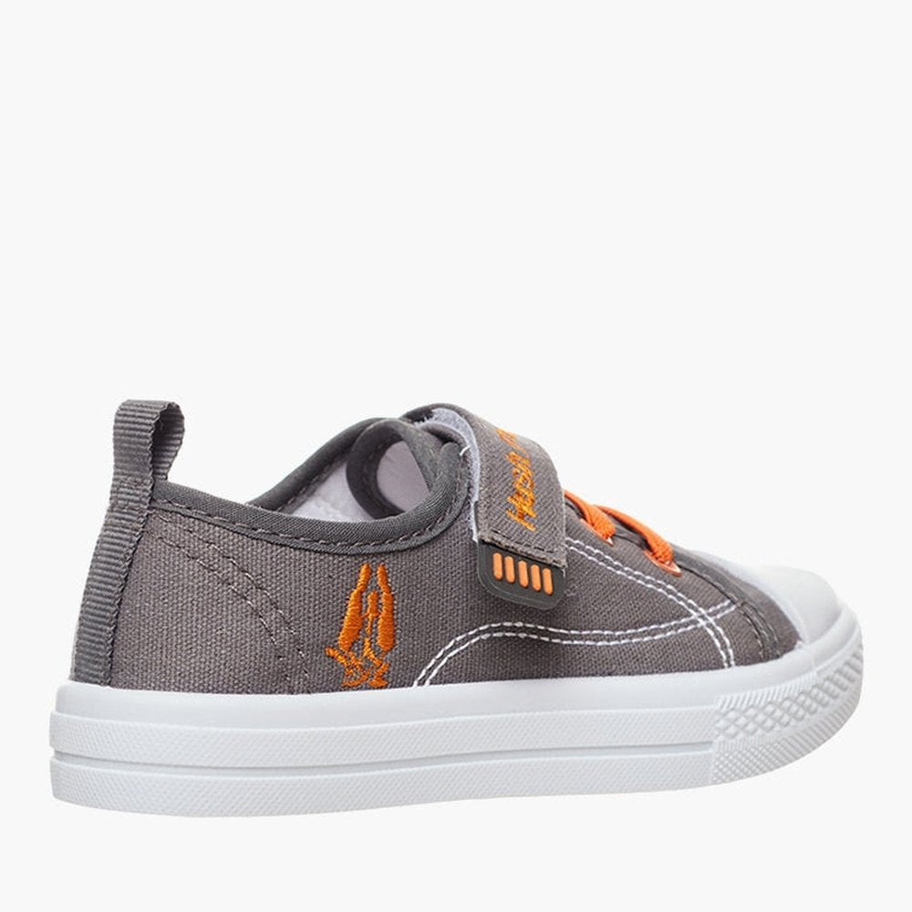 Hush Puppies Boys Zumie Synthetic Sneakers In Grey