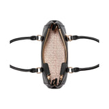 Guess Claudia Satchel Bag In Black