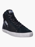 Diesel Mens S-Leroji Mid Sneakers In Black