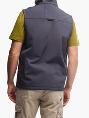 Jeep Mens Softshell Gilet Navy