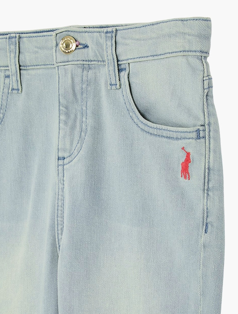 Polo Girls Mila Skinny Jeans In Light Wash