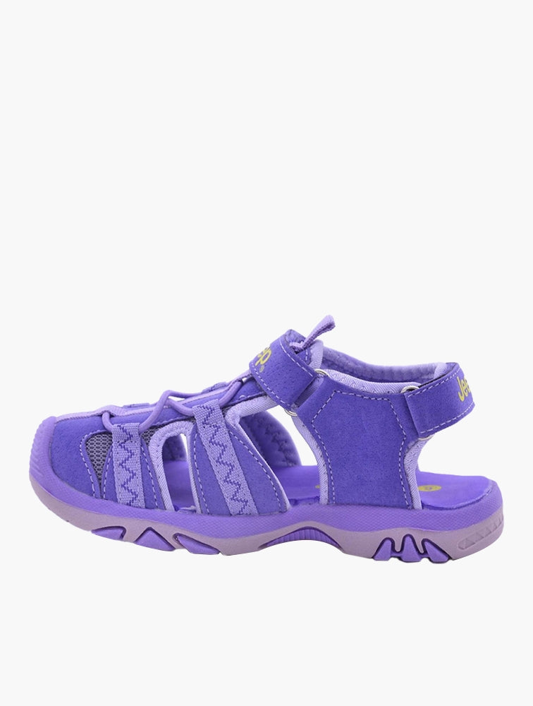 Jeep Fys22040 Kids Closed Toe Sandals Purple