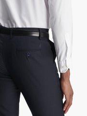 Polo Mens Custom Fit Trouser In Navy