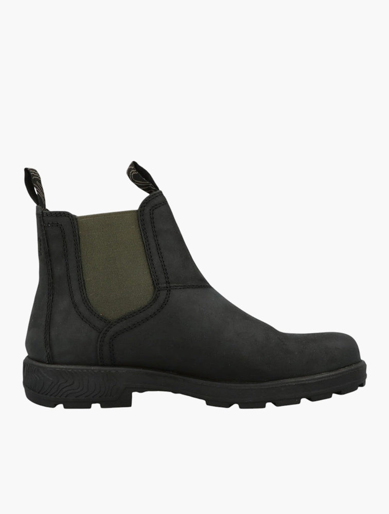 Jeep Mens Black/Olive Quad Boots