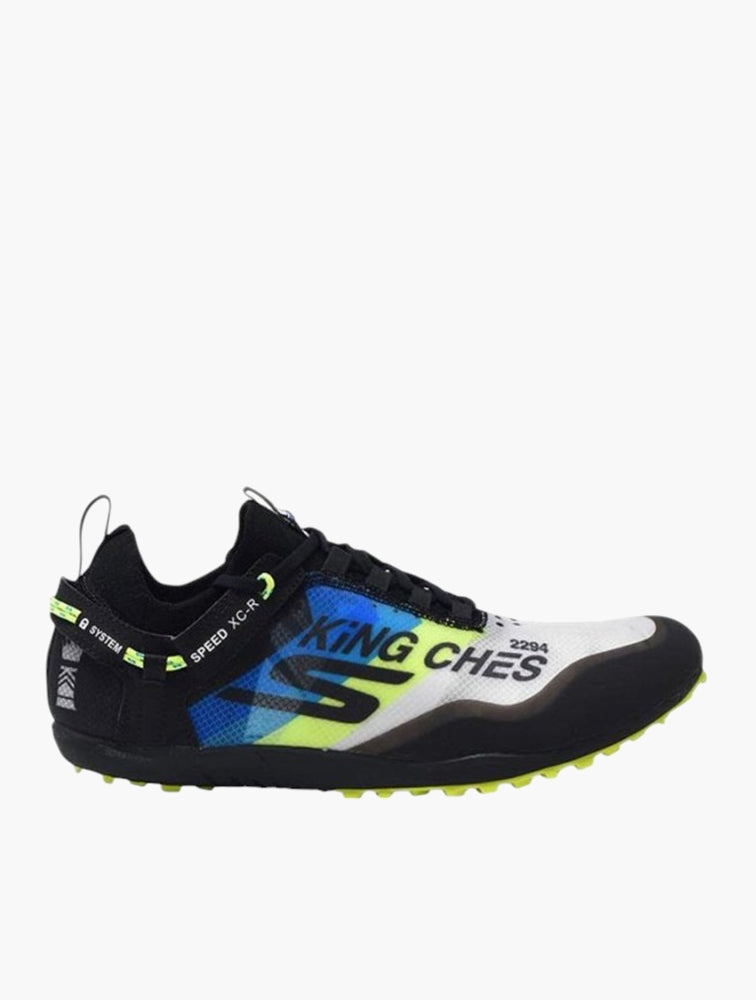 Skechers Mens Speed Xc-R Shoes In Black & Blue