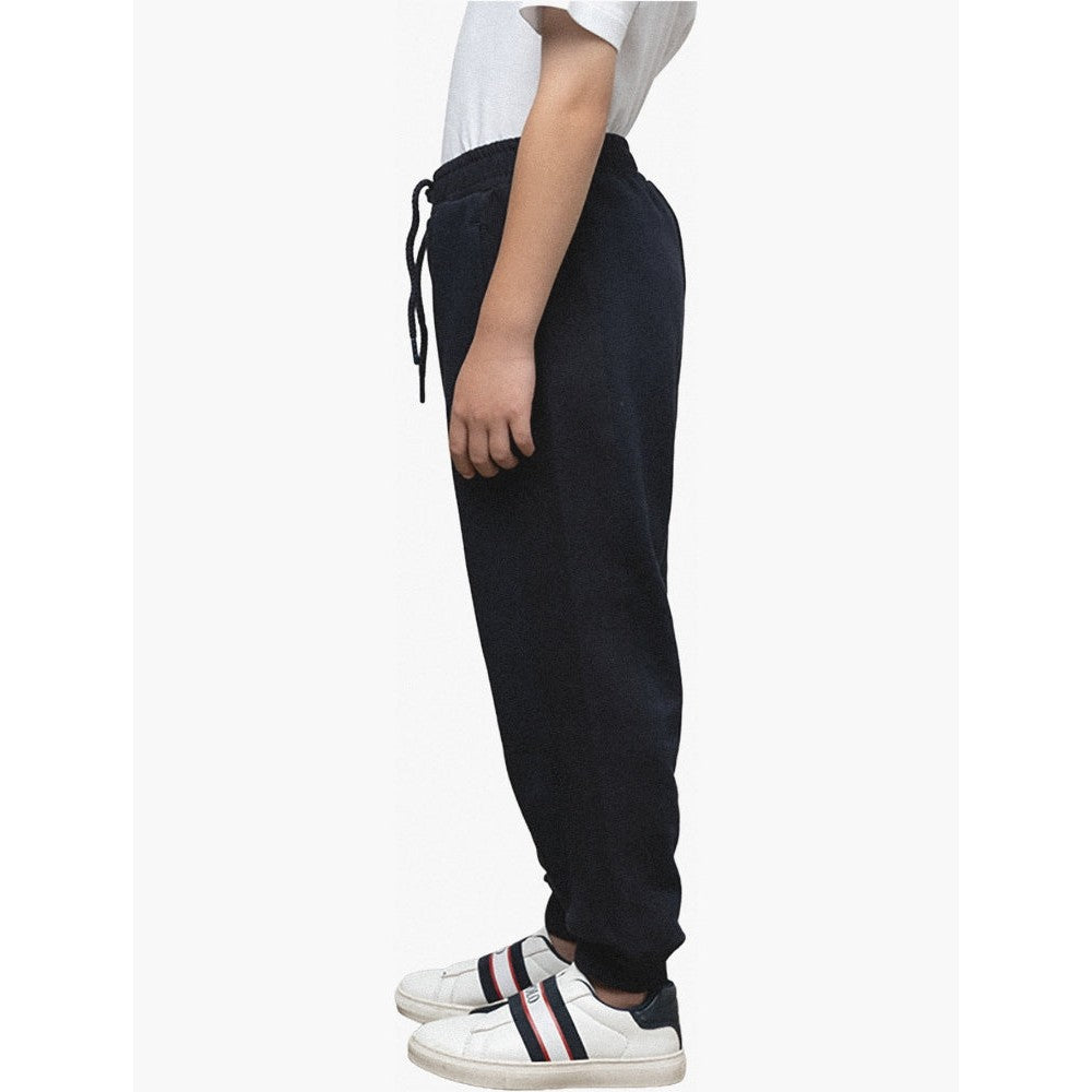 Polo Boys Griffin Panelled Jogeers In Navy