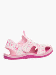 Pierre Cardin Kids Brooklyn Aqua Pink Floral Sandal