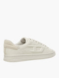 Diesel Mens S-Athene Low Sneakers In White Onyx