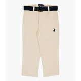 Polo Boys Adrian Belted Chino In Stone