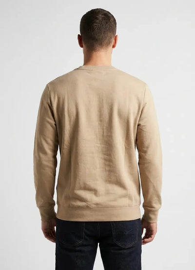 Ben Sherman Target Crew Sweater In Cornstalk