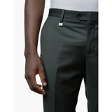 Polo Mens Custom Fit Trouser In Dark Green